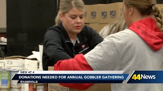 Donations needed for annual Gobbler Gathering [upl. by Annayek963]