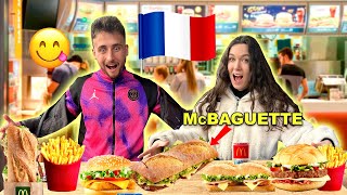 PROVO IL MCDONALD’S FRANCESE 🇫🇷 È più BUONO di quello ITALIANO 🍔 wPierino PirlasV [upl. by Ochs]