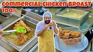 10 Minutes Chicken Broast Recipe  Crispy Fried Chicken  Juicy Chicken Fry  BaBa Food RRC [upl. by Leiuqeze488]