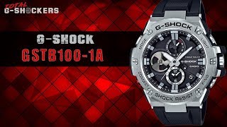 Casio GSHOCK GSTEEL GSTB1001A  G Shock GSTB100 Top 10 Things Watch Review [upl. by Rolfe]