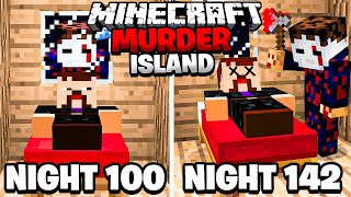 Surviving 142 Nights on a Minecraft Murder Island Part 2 [upl. by Donella]