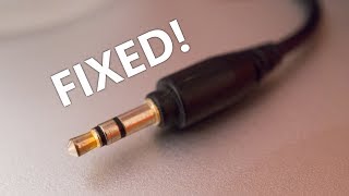 How to fix a broken headphone jack [upl. by Krissy553]