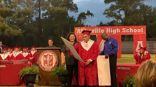 ABBEVILLE HIGH SCHOOL GRADUATION ABBEVILLE LOUISIANA PART 2 [upl. by Esojnauj]