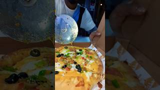 Hawawshe ALX PIZZA pizza pizzatoppings qatar qatarfood [upl. by Lillywhite]