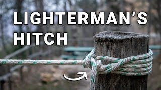 How to Tie a Lighterman’s Hitch Quick Guide [upl. by Dunaville]