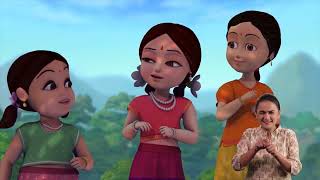 Little Krishna with Indian Sign Language  Ep 9  Assault of the Lethal Bird [upl. by Tormoria668]