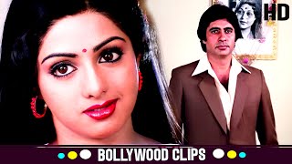 तुम्हारे पत्नी बनने के लिए कोई भी नहीं रोक सकता है🌹❤️ Inquilaab HD  Amitabh Bachchan Sridevi [upl. by Syah]