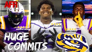 BOOM LSU Pillages Texas For DL Commits  LSU Football Recruiting News [upl. by Schmitz]