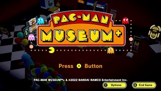 PACMAN MUSEUM for Steam  PacMania high score run [upl. by Aicssej543]