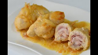 Involtini di pollo in umido CHE DELIZIA [upl. by Noe]