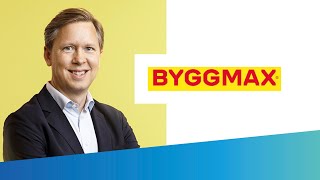 Byggmax – Aktiedagarna Stockholm 17 september 2024 [upl. by Ecarg]