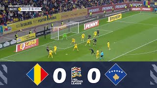 Romania vs Kosovo 00  UEFA Nations League 202425  Match Highlights [upl. by Eicnahc]