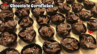 Chocolate Cornflakes ❤ 巧克力玉米脆片  新年饼 [upl. by Mayor642]