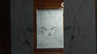 Vegeta free hand 🎨🔥🔥🔥🔥 anime art [upl. by Torosian986]