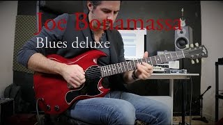 Joe Bonamassa  Blues Deluxe intro guitar cover [upl. by Bores]