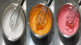 Boiled icing  boiled icing with color tutorial  EPISODE 32 [upl. by Artamas]