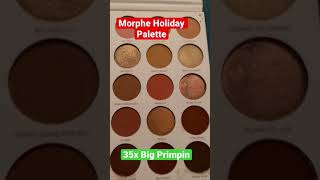 Morphe 35X Big Primpin Palette Christmas 2021 [upl. by Calen]