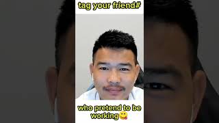 how to not to work while youre working with your friendfunny subscribe highlightsyoutubeshorts [upl. by Duer]