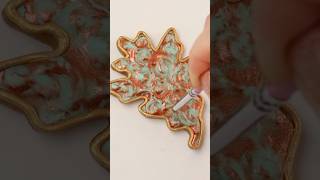 Decorated cookies for fall 🍂 cookiedecorating decoratedcookies cookieartistry fallbaking [upl. by Akimahs]