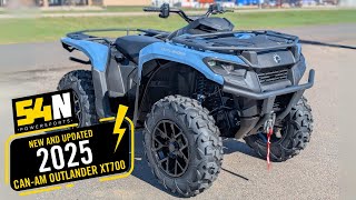 Whats new with the 2025 CanAm Outlander XT700 [upl. by Spalla]