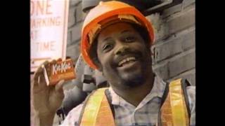 1990 Kit Kat Construction Worker Commercial [upl. by Beatty]