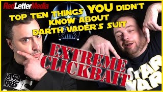 The top ten things YOU didnt know about Darth Vaders suit [upl. by Myrle]