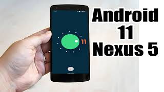 Install Android 11 on Nexus 5 LineageOS 181  How to Guide [upl. by Patterman]