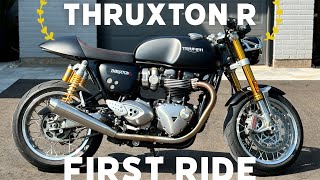 Triumph Thruxton 1200 R First Ride from a Sportbike Rider [upl. by Lavelle766]