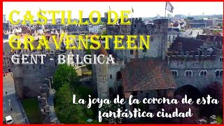 Castillo Gravensteen en Gent Bélgica descubre una de las joyas de esta hermosa ciudad [upl. by Eedna]