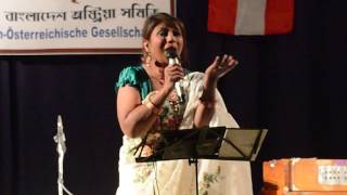 Akasher Hate ache ek rash nil  Uzzala Live  Vienna [upl. by Damalus303]