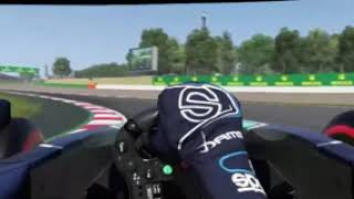 Mahaveer Raghunathan F2 onboard lap barcelona [upl. by Kroo]