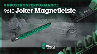 Wera  9610 Joker Magnetleiste  Performance [upl. by Drais154]