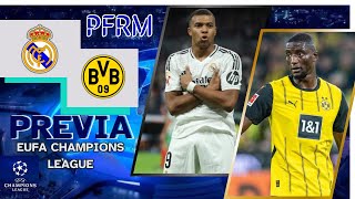 Hay que GANAR Real Madrid vs Borussia Dortmund Previa al partido [upl. by Rica]