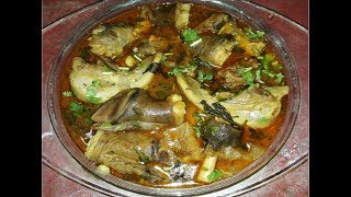 Hyderabadai Nahari Recipe l Paya And Zaban Nihari l Bakrid Special l Eid Al Adha Special l Norien [upl. by Kevin]