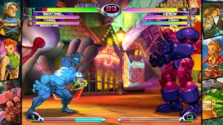 All Display Filters Marvel Vs Capcom Fighting Collection [upl. by Nooj]