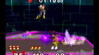 Captain Falcon  Melee Event 51 The Showdown No stock loss [upl. by Emersen]