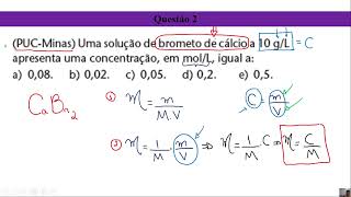 Molaridade e Concentração comum [upl. by Midian971]