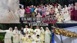 Vlog Raya Aidilfitiri 2024✨️familyvlog hariraya maafzahirbatin aidilfitri [upl. by Gundry]