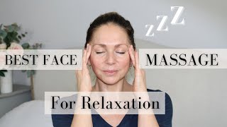 Face lifting massage for skin confidence anxiety and relaxation [upl. by Munmro]