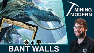 MTG Modern Bant Walls  Mining Modern with Corbin Hosler [upl. by Danaher927]