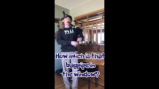 How Much is that Doggie in the Window On The Bagpipes FREE Bagpipe Sheet Music [upl. by Brinson]