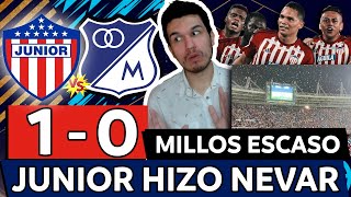 JUNIOR 1 MILLONARIOS 0🔥IDA SUPERLIGA BETPLAY 2024👉 JUNIOR EN VENTAJA ¿MILLOS REMONTARÁ FÁCIL [upl. by Ellac463]