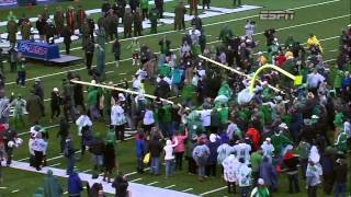 Marshall Football  CUSA Championship Trophy Presentation 2014 [upl. by Yhprum]