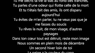 Kenza Farah feat Sefyu  Lettre du front paroles [upl. by Chaudoin]