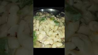 White sauce pasta recipe 😋😊😋 food recipe whitesaucepasta [upl. by Buckley]