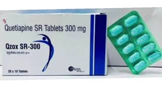 Qzox SR 300 Tablets Quetiapine SR Tablets 300 mg [upl. by Sirron]