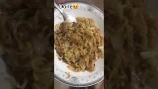 Easy and simple maggi recipe🫶cooking maggi maggirecipe [upl. by Ecnarf41]