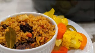 Uzbek Beef Plov Recipe by the Kosher Cowboy [upl. by Aleik]