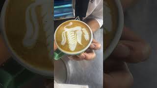 cappuccino baristas coffeeart coffee coffeart latteartclass latteart latte coffeelatte [upl. by Eceirahs]