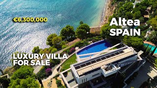 Stylish villa for sale in Zona de Mascarat Altea Spain  Villas in Spain with sea views [upl. by Ky]